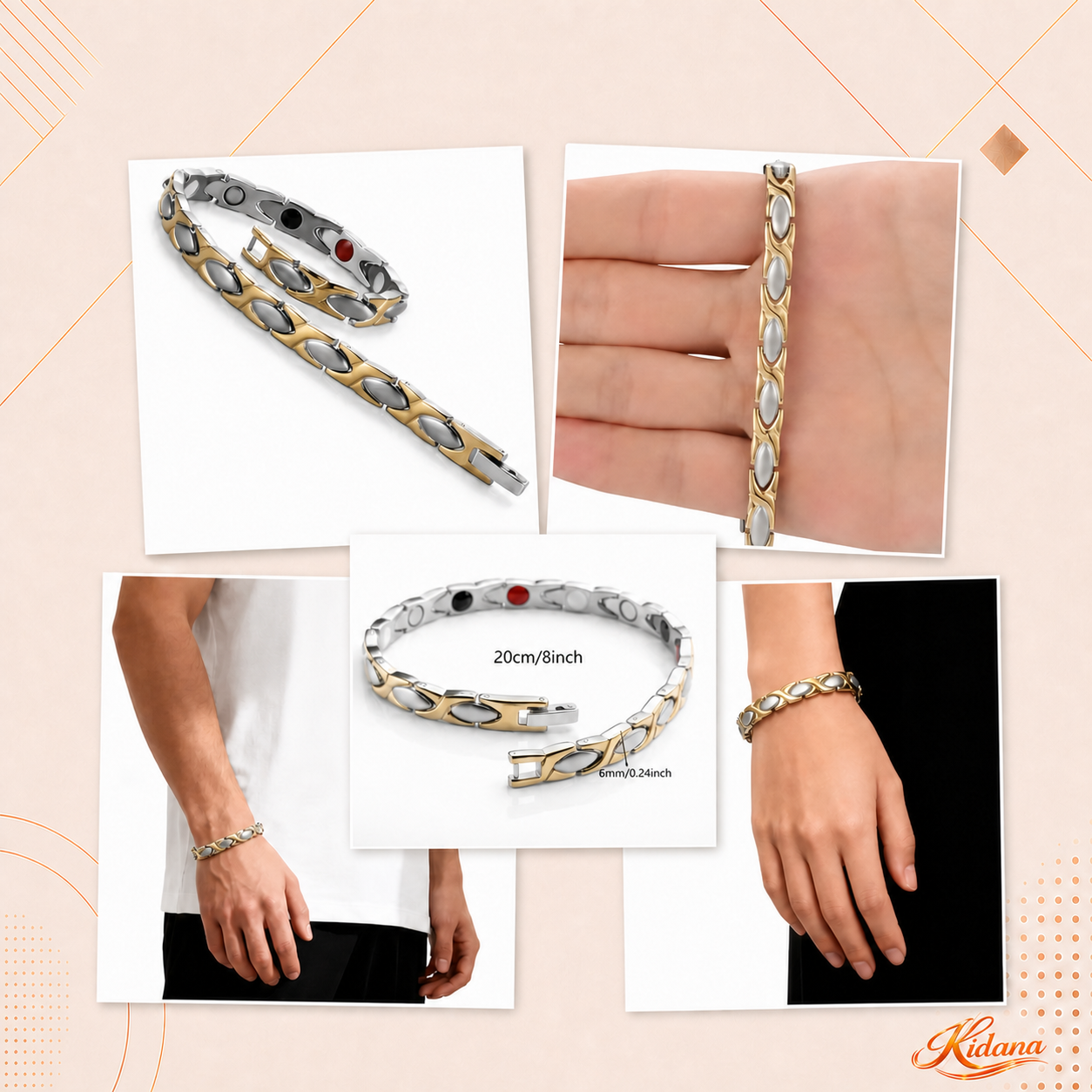 Titanium bracelet