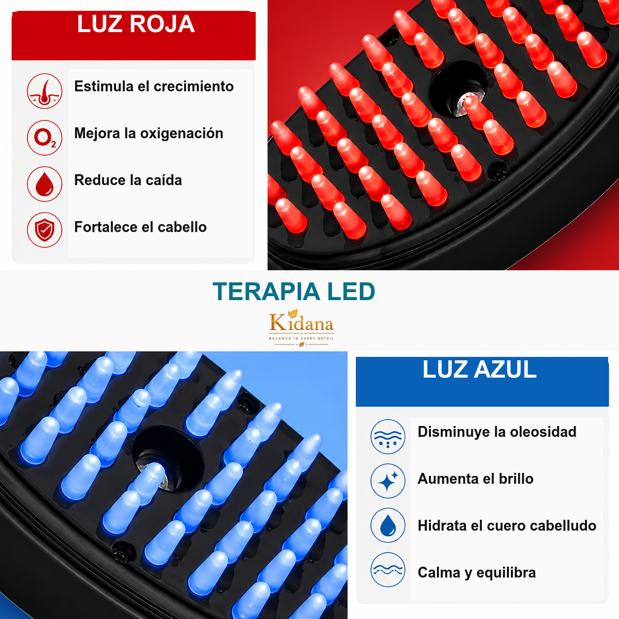 Kidana LED brush