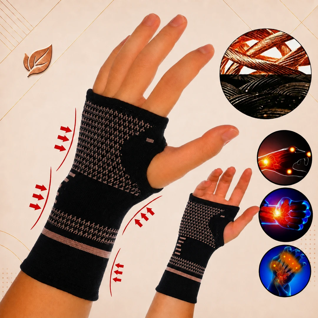 Gloves and wrist supports