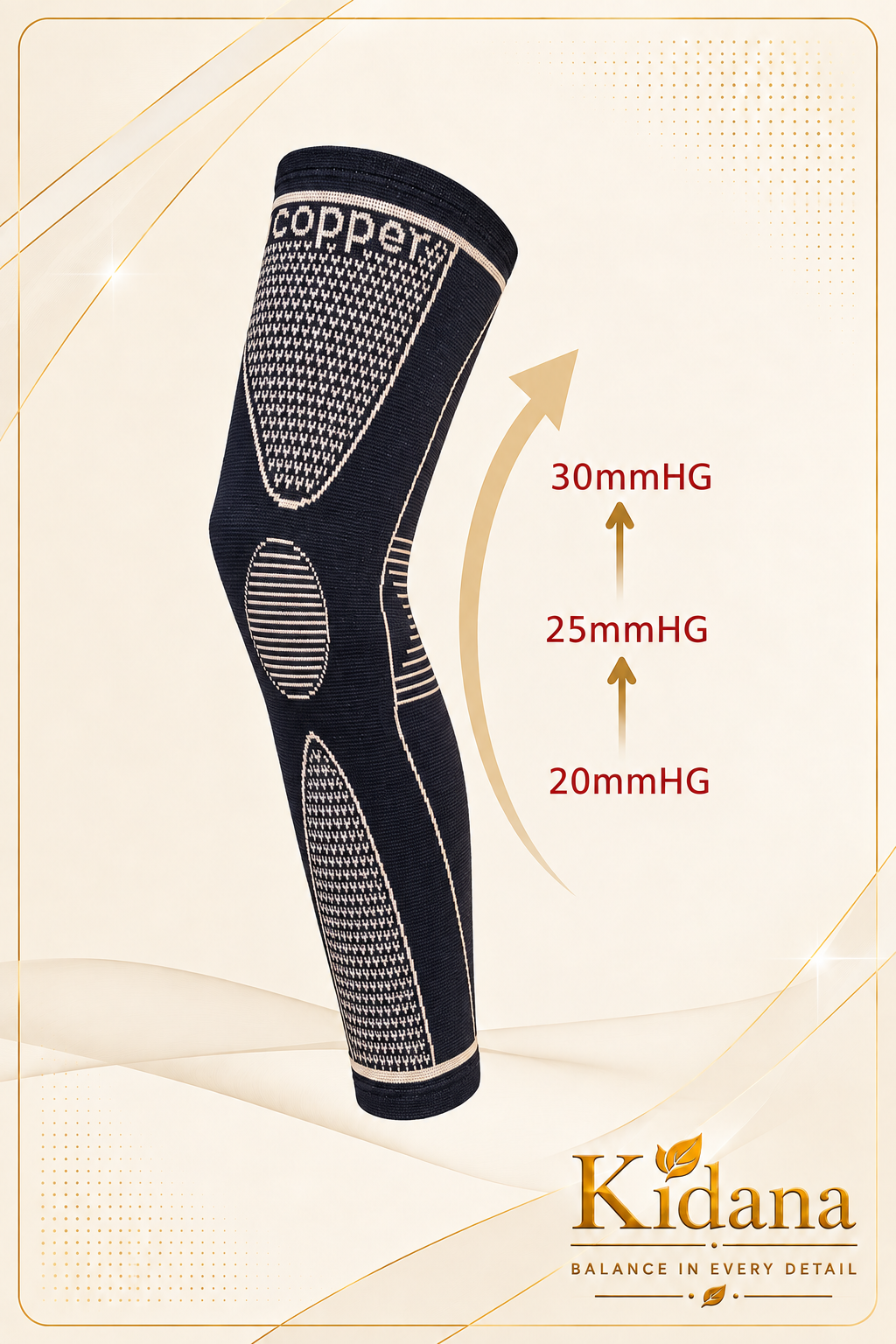 Copper compression sleeve
